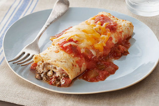 No-Fuss Tex-Mex Roll-Ups