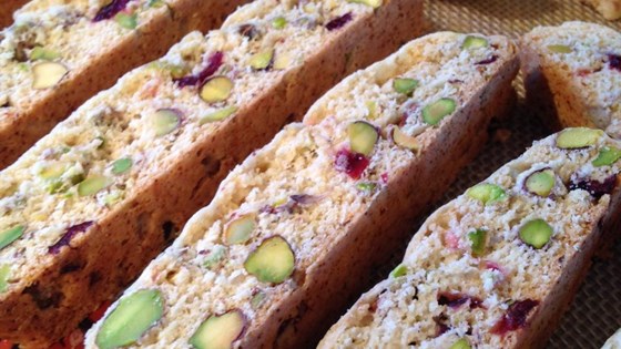 Cranberry Pistachio Biscotti