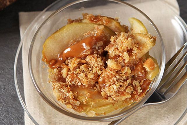 Caramel Apple Crisp