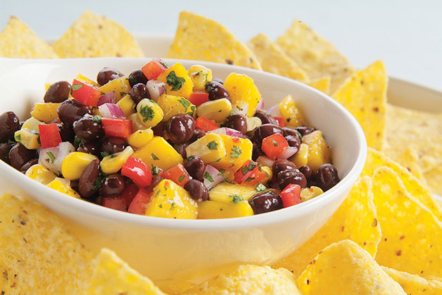 Black Bean and Mango Salsa