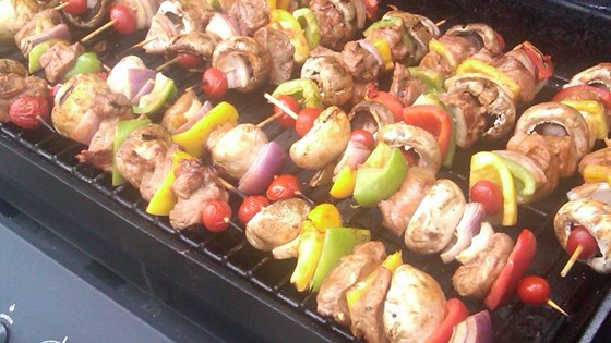 Best Ever Saucy Beef Kabobs