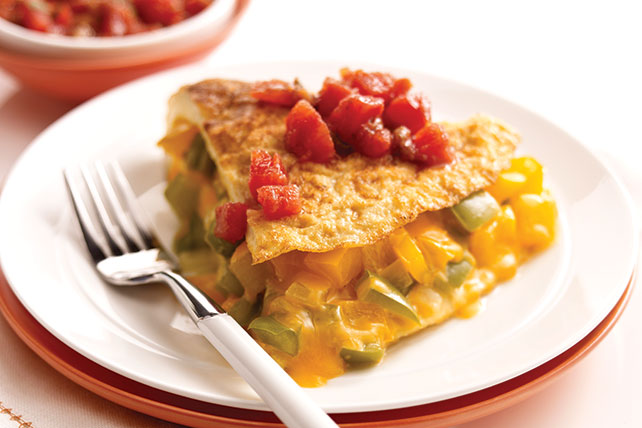 Cheese & Pepper Omelet