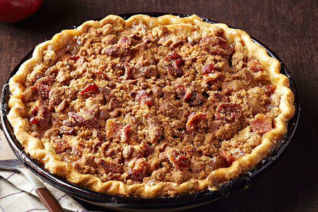 Bacon-Bourbon Apple Pie