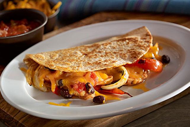 Chicken Fajita Quesadillas