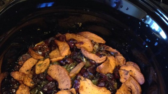 Chicken with Sausage and Dried Fruit