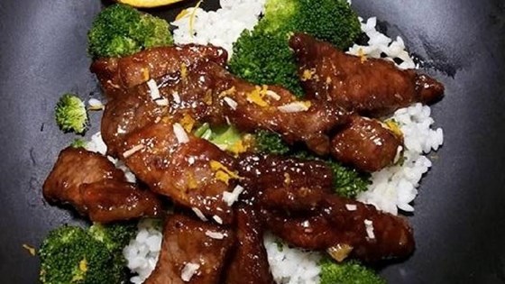 Crispy Orange Beef