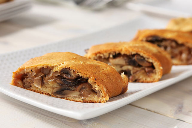 Cheesy Mushroom Crescent Roll Appetizer