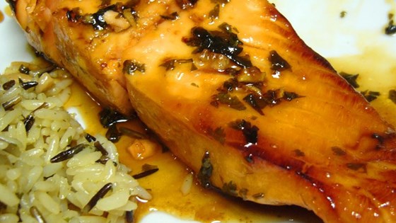 Grilled Cilantro Salmon