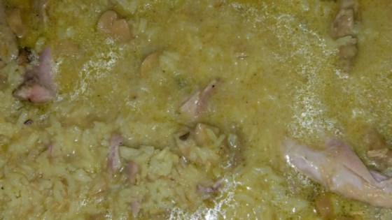 Turkey Wings with Yellow Rice