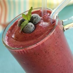 Blueberry Cream Slushy