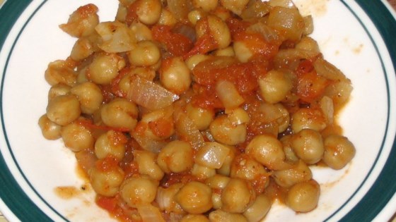 Pakistani Spicy Chickpeas