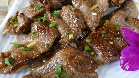 Asian Beef Skewers