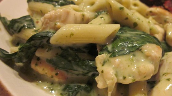 Pesto Chicken Florentine