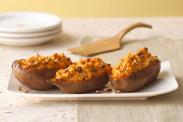 Twice-Baked Sweet Potatoes