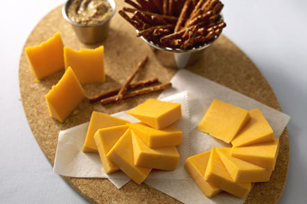 Pub-Style Cheddar Cheese Board