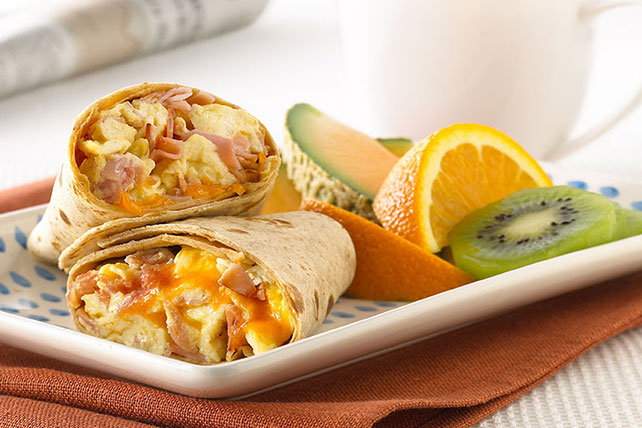 Egg, Ham and Cheese Burrito