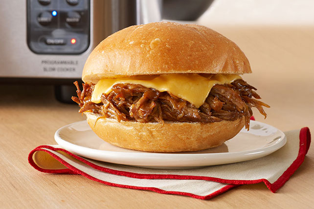 Slow-Cooker BBQ Pork Sandwiches