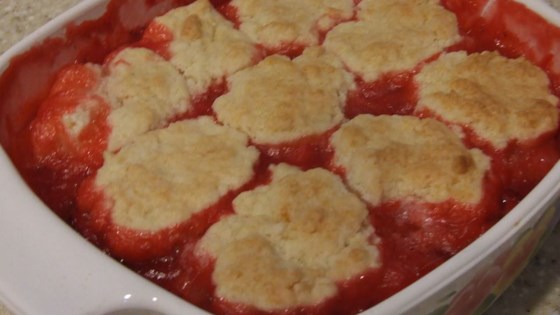 Rhubarb Cobbler