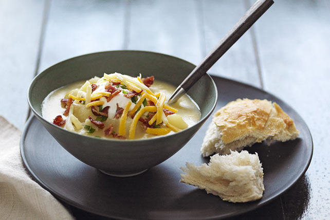 Slow-Cooker Loaded Baked Potato Soup