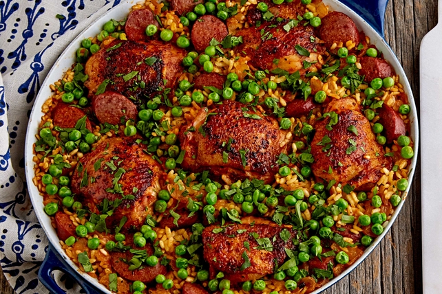 Sausage and Chicken Paella