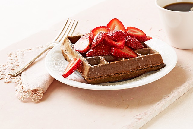 Chocolate Belgian Waffles