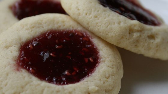 Jam Filled Butter Cookies