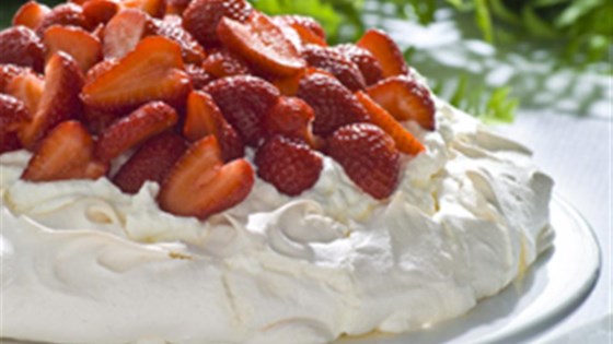 Strawberry Pavlova