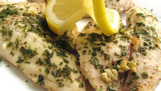 Lemon Garlic Tilapia