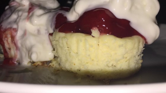Bite-Sized Cheesecake Cupcakes