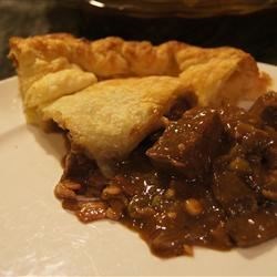 Beef, Mushroom and Guinness® Pie