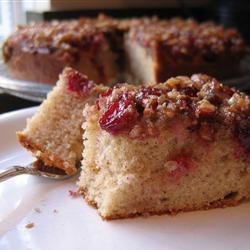 Cranberry Upside-Down Coffee Cake