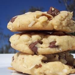 Almond Chocolate Coconut Cookies II