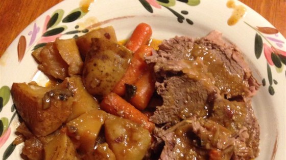 Pot Roast, Vegetables, and Beer