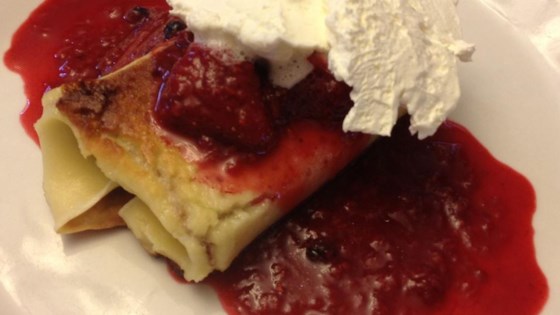 Marylyn's Cheese Blintzes