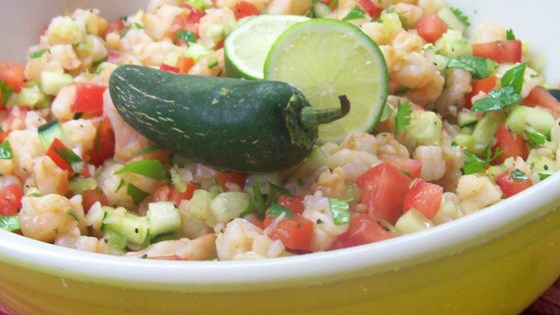 Avocado Shrimp Ceviche-Estillo Sarita