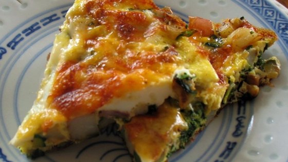 Spinach and Potato Frittata