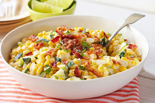 Creamy Corn & Zucchini