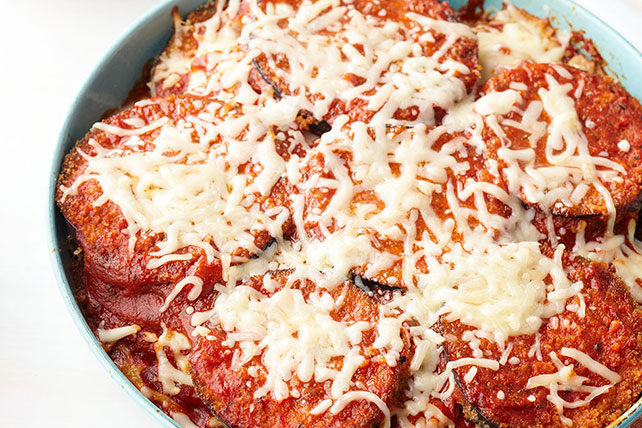 Skillet Eggplant Parmesan