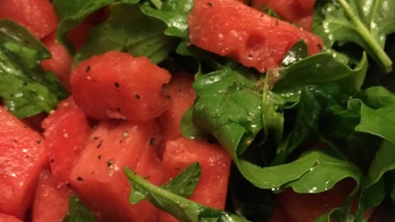 Arugula and Watermelon Salad