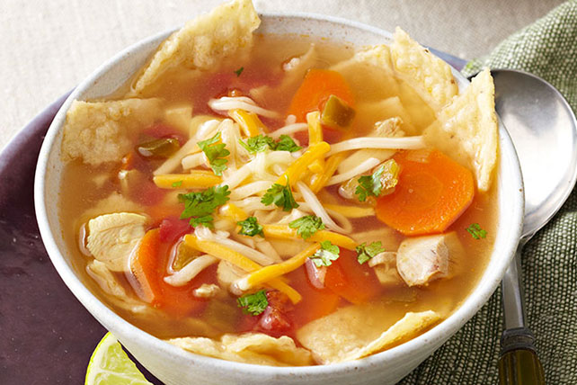 Slow-Cooker Chicken Tortilla Soup Recipe