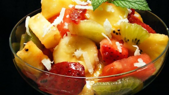 Pina Colada Fruit Salad