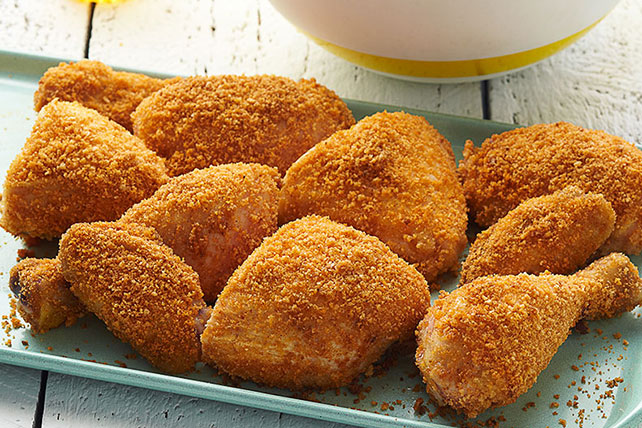 "Fried" Chicken on the Grill