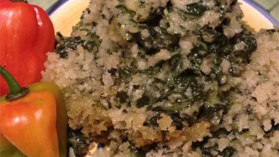 Creamed Spinach with Jalapenos