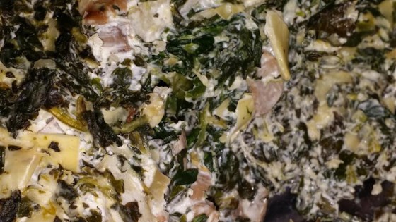 Amazing Spinach Artichoke Casserole