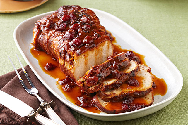 Slow-Cooker Cranberry-Orange Pork Roast