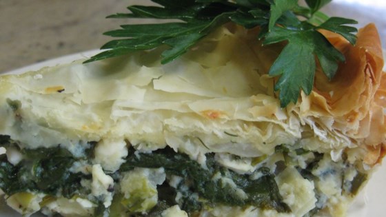 Spanakopita (Greek Spinach Pie)