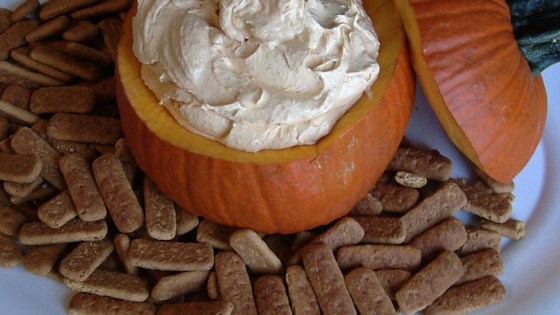 Pumpkin Fluff Dip 