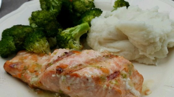 Grilled Salmon with Habanero-Lime Butter