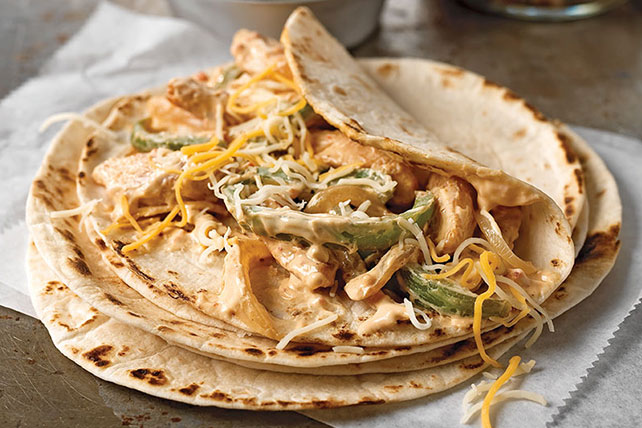 Creamy Chicken Fajitas