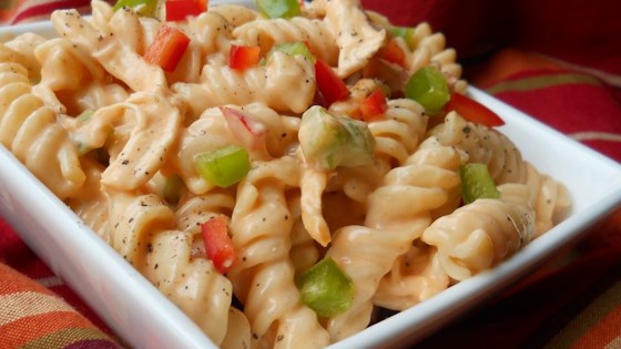 Buffalo Chicken Pasta Salad